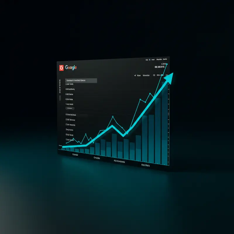 Dashboard com gráficos de performance indicando relatórios em tempo real